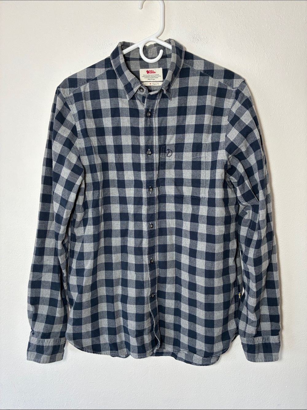 FJALLRAVEN Ovik Check Shirt LS Button Down